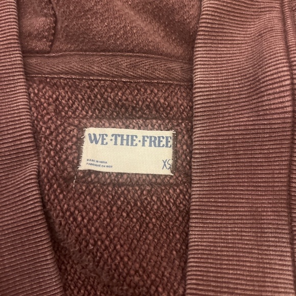 NWOT Free People Forever Yours Cardi Hoodie Sweatshirt - Picture 3 of 3